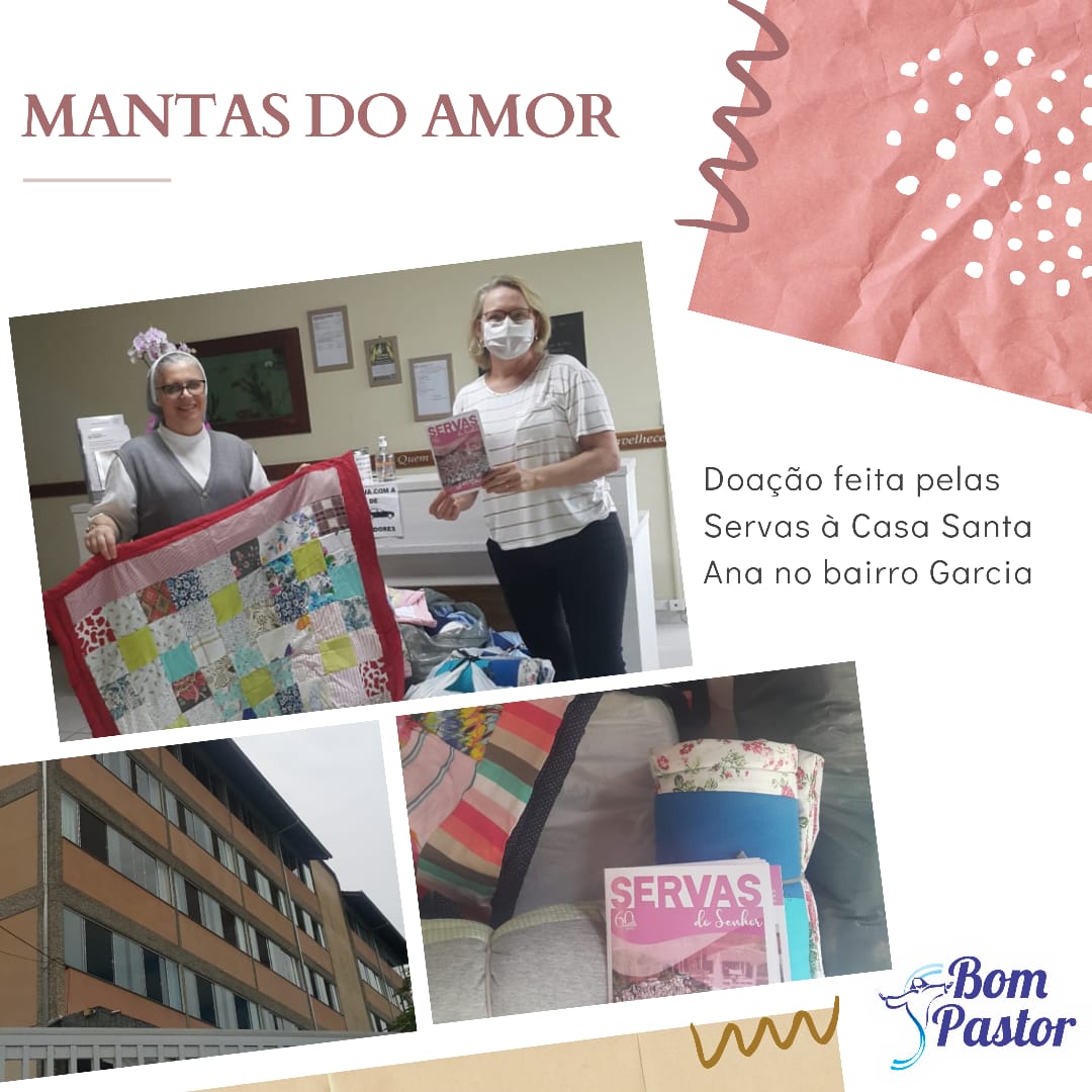 Mantas do Amor ao Centro de Convivência Casa Santa Ana